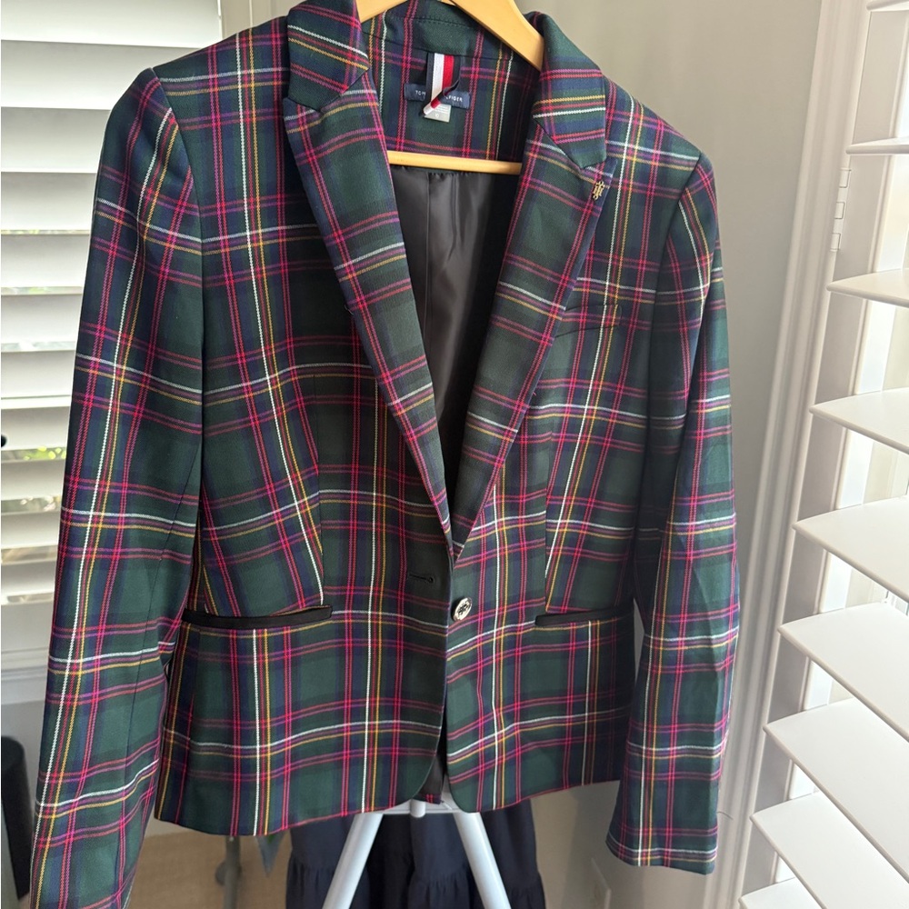 Tommy Hilfiger Vibrant Plaid Jacket